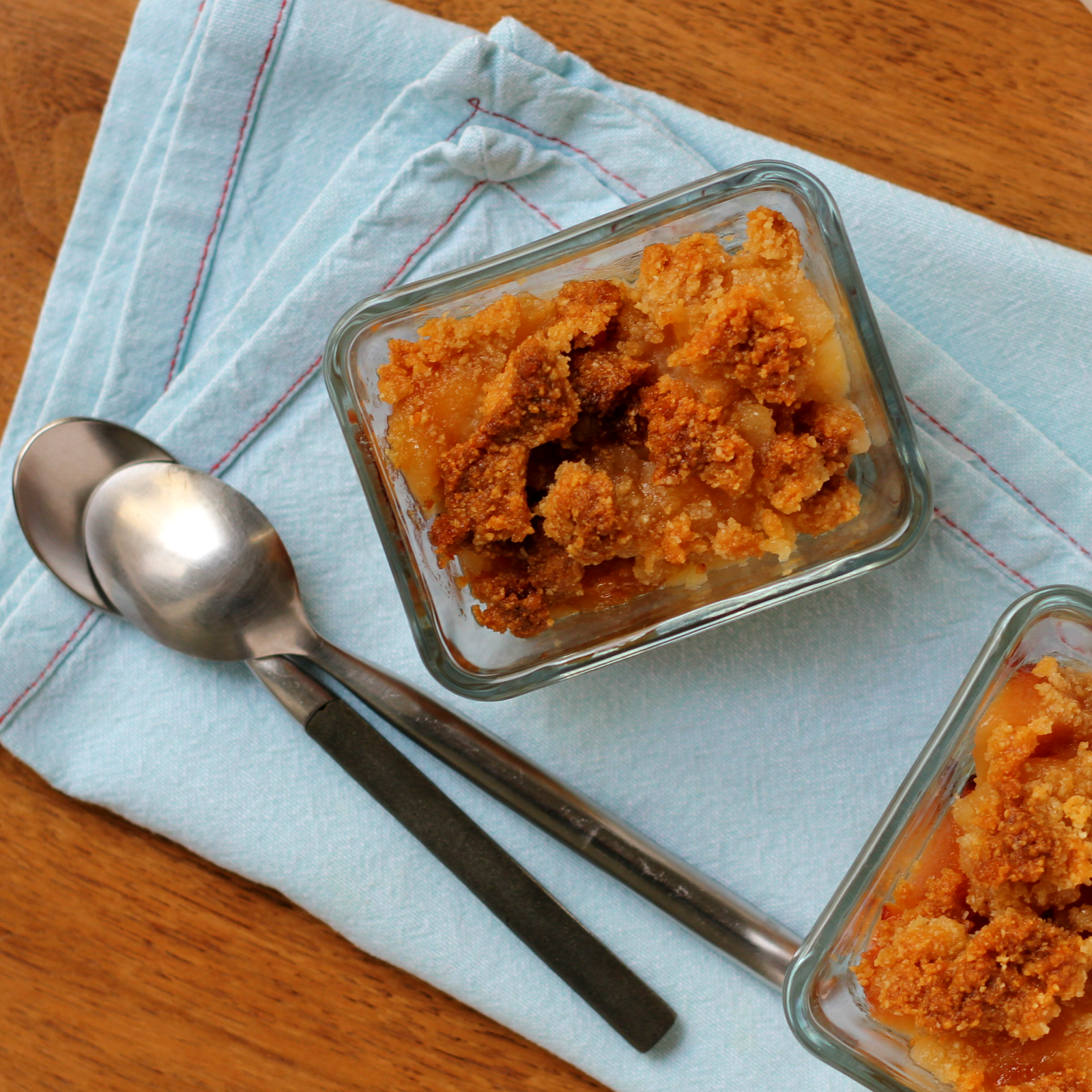 quince crumble